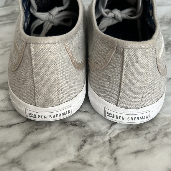 Ben Sherman | Chandler Lo canvas lace up preppy dress sneakers men’s size 10.5 - Picture 4 of 11
